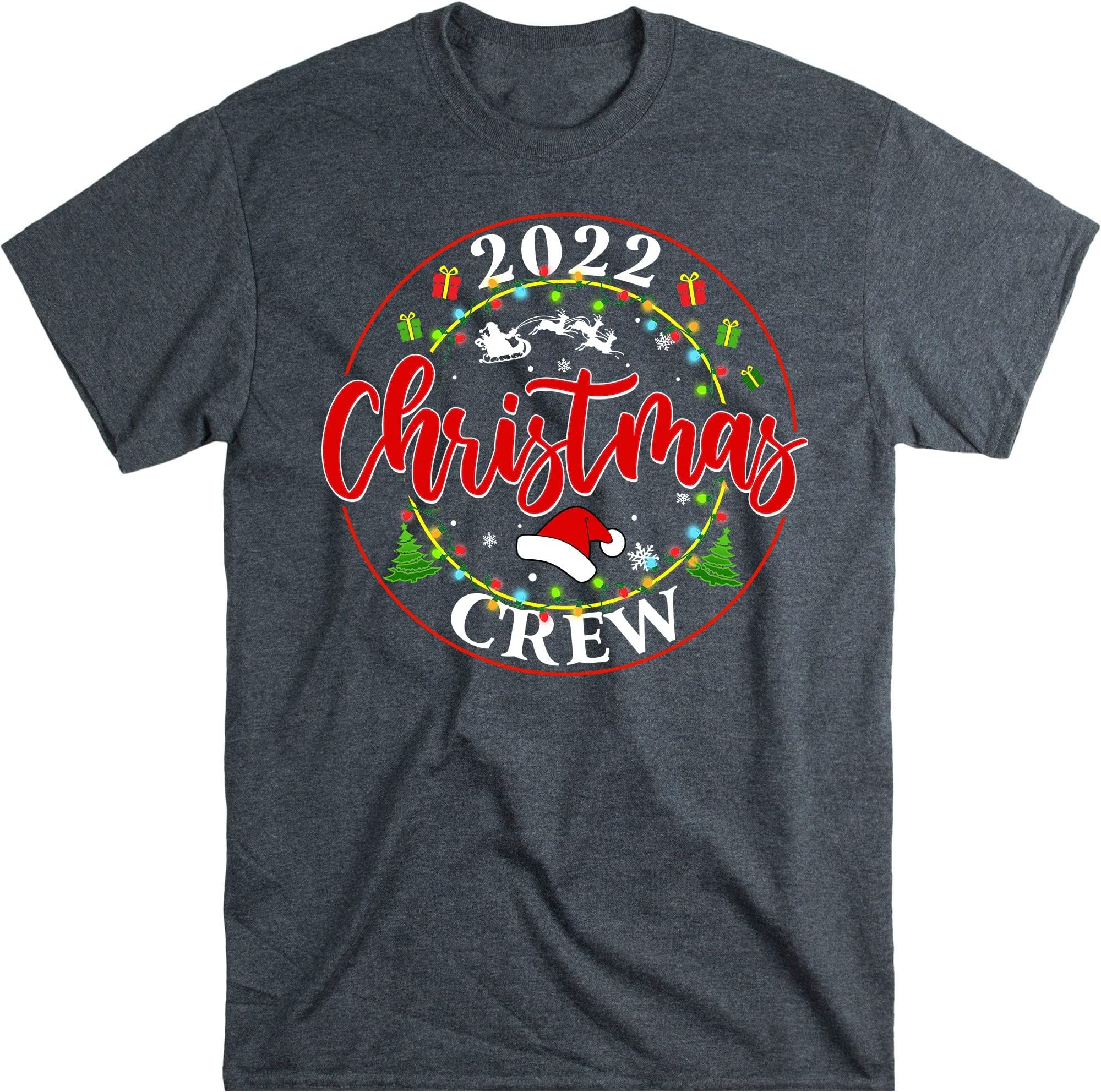 Christmas 2022 Crew, Christmas Shirt, Christmas Family Matching Shirts, Matching Christmas Family Shirts, Family Christmas
