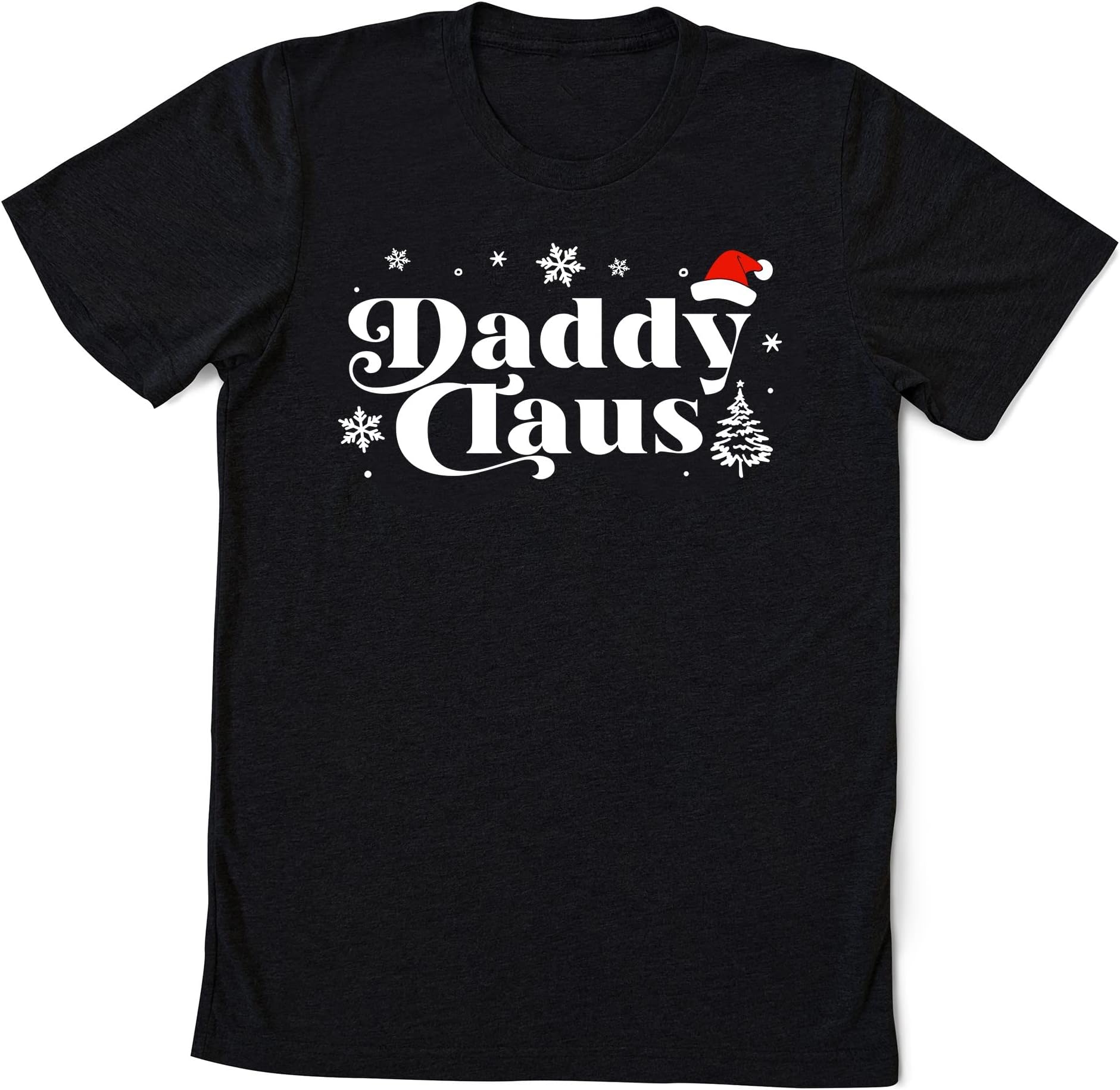 Mama Claus Daddy Claus Christmas Couple Shirts,Christmas Couple Outfits,Mama Claus,Daddy Claus, Holiday Season Couple Multicolored