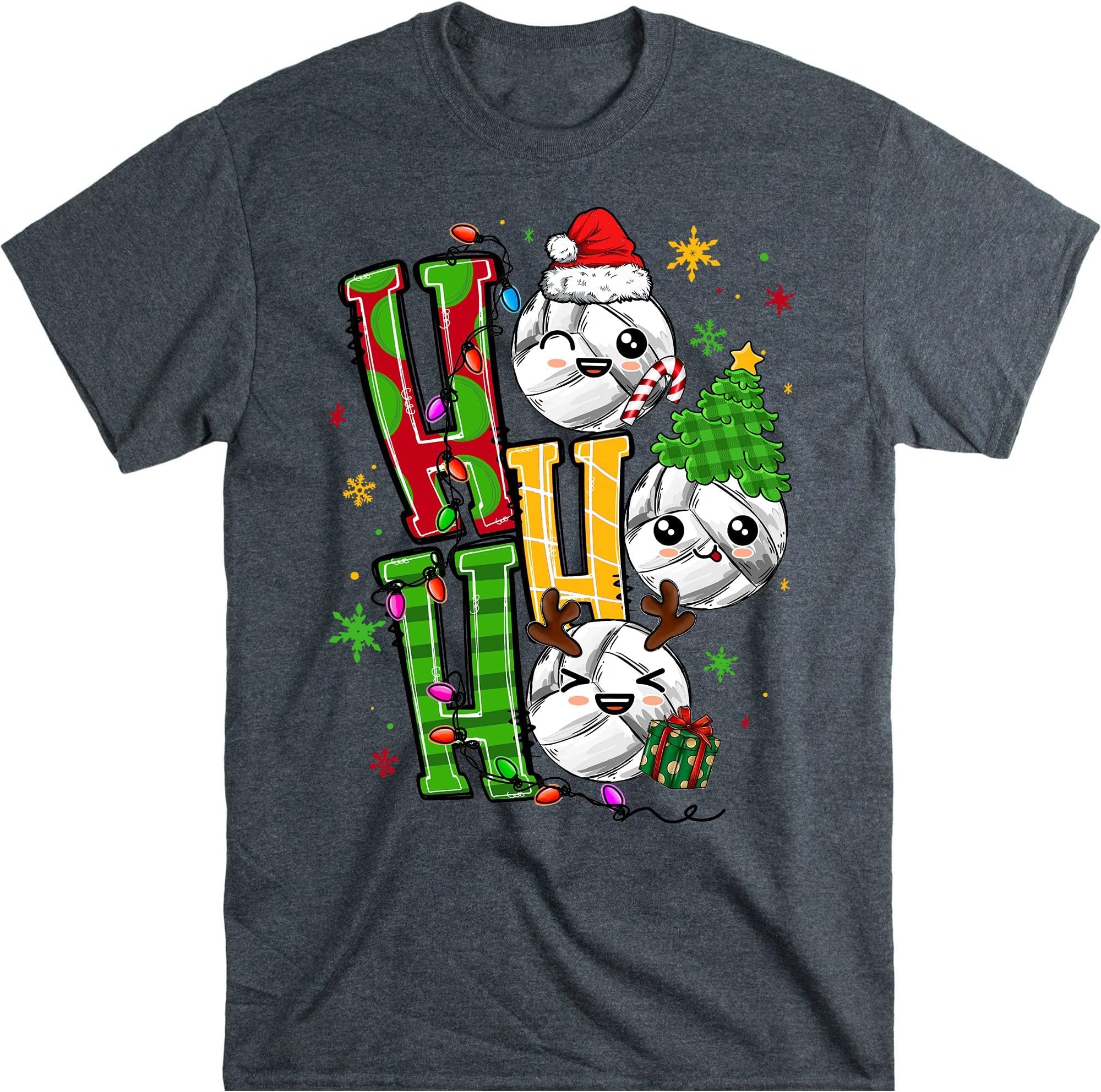 Volleyball for Volleyball Player, Christmas Shirt, Volleyball T-Shirt, Volleyball Gift, Volleyball Shirt