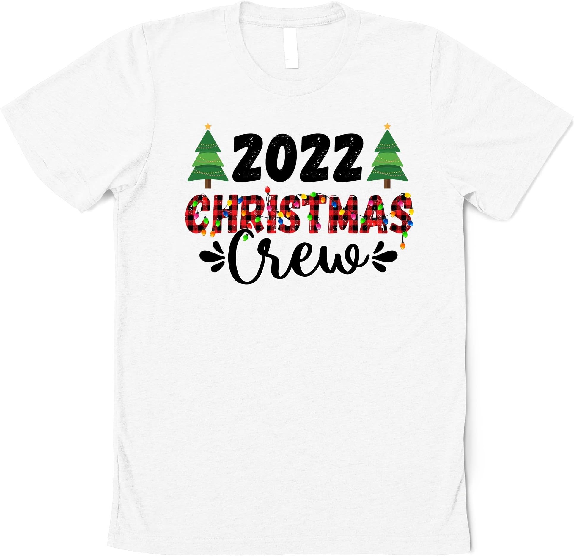 2022 Christmas Crew Shirt, Christmas Family Shirts, Christmas Crew T-Shirt, Family Matching Christmas Shirt, Xmas Family Tshirts Multicolored