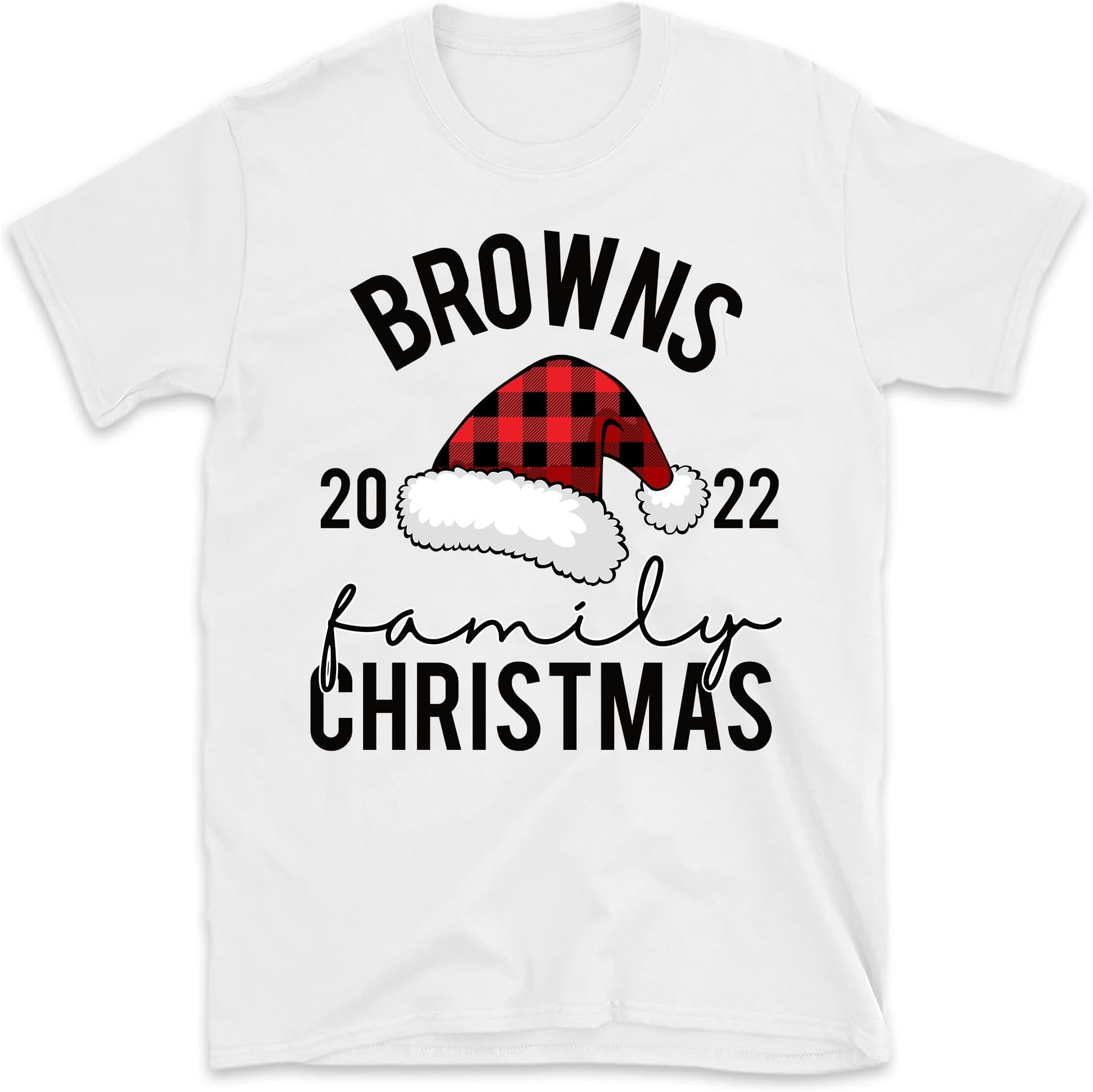 Matching Family Christmas Shirts, Christmas Shirts, Personalized, Custom Family Tee, Family Photoshoot Shirts Multicolored