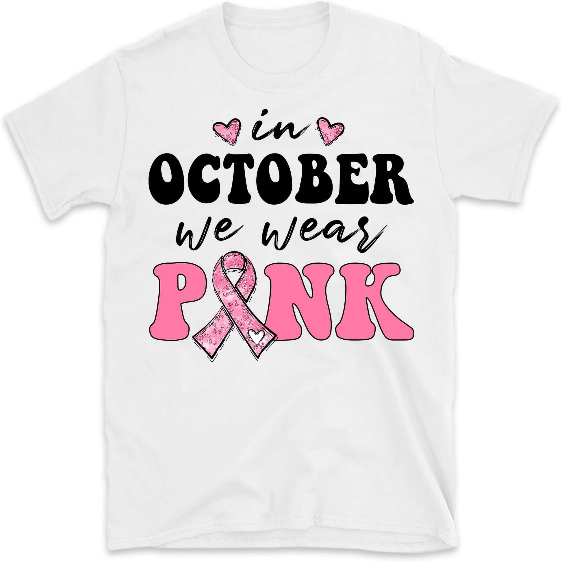 Breast Cancer Awareness Shirt, Cancer Support Shirt, Cancer Warrior, Cancer Survivor Gift,Cancer Awareness,Pink October, October Cancer Shirt