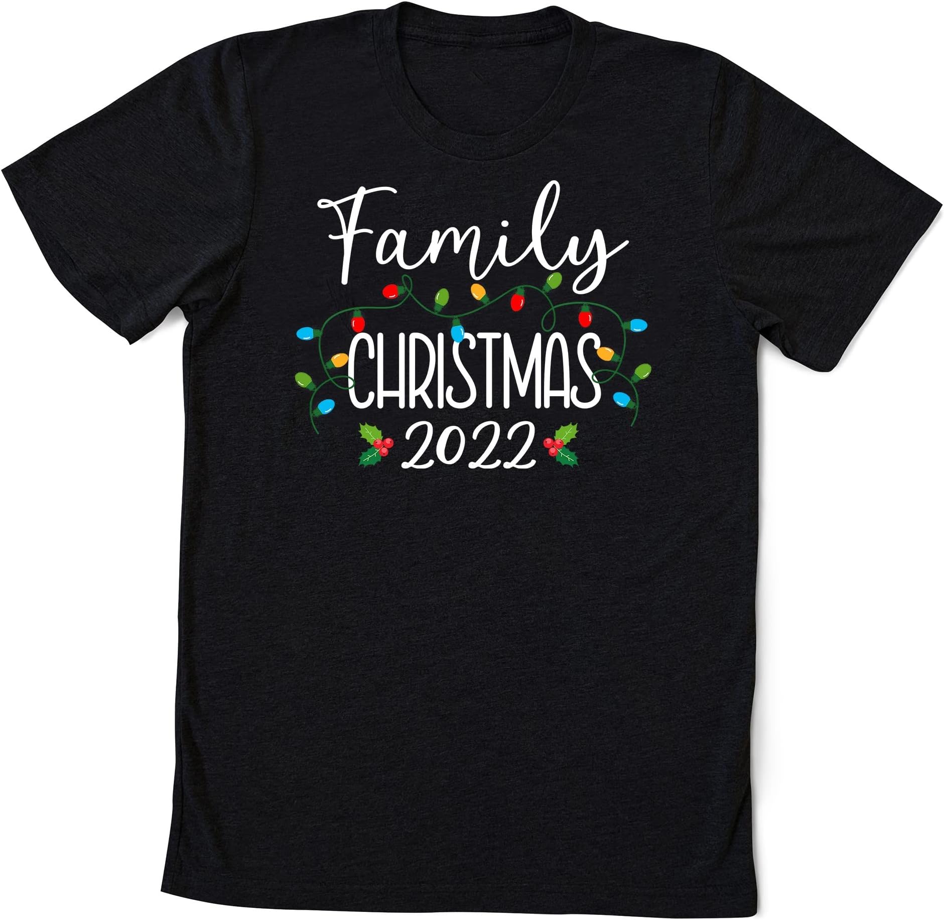 Family Christmas Shirts, Christmas Tshirt Family, Cristmas Tees, 2022 Christmas Crew Shirt, Family Christmas Pajamas Multicolored