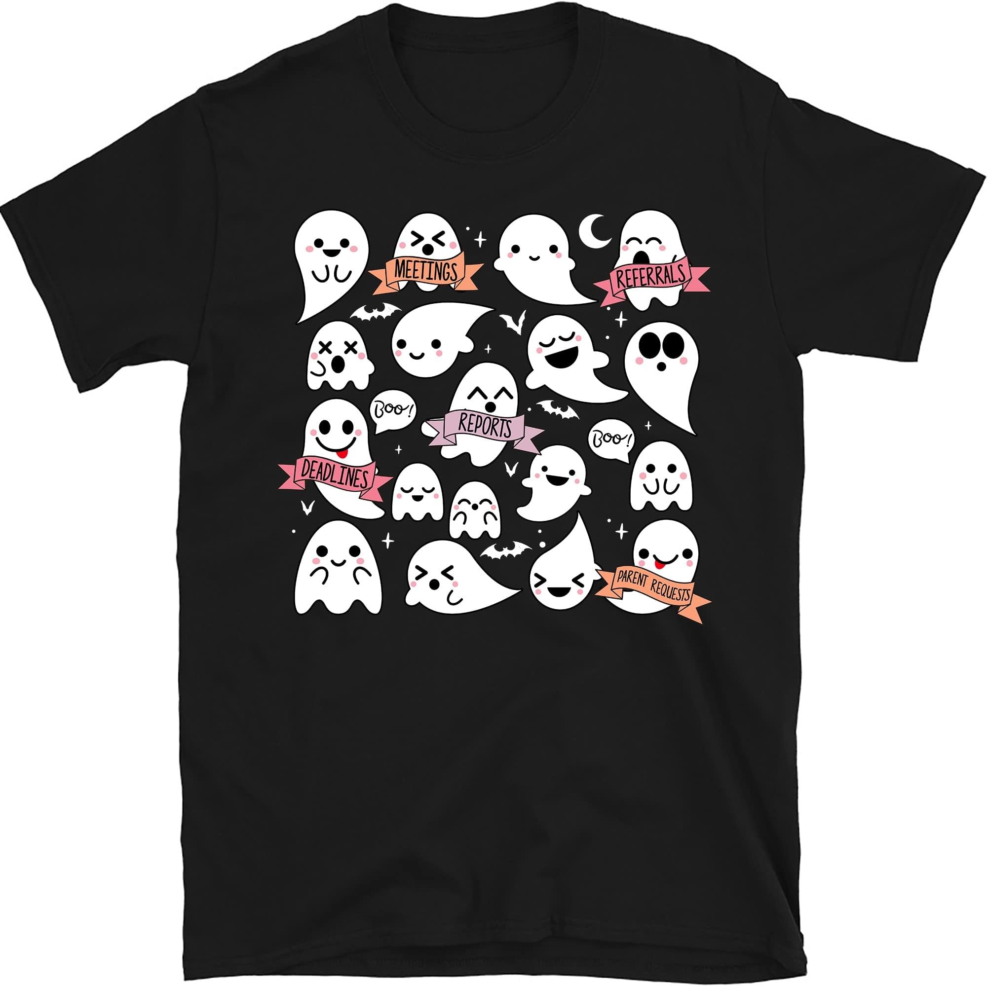 School Psychologist Halloween Shirt, School Psych Psicologa Escolar Shirt, School Counselor Shirt, School Psychologist Shirt Multicolored