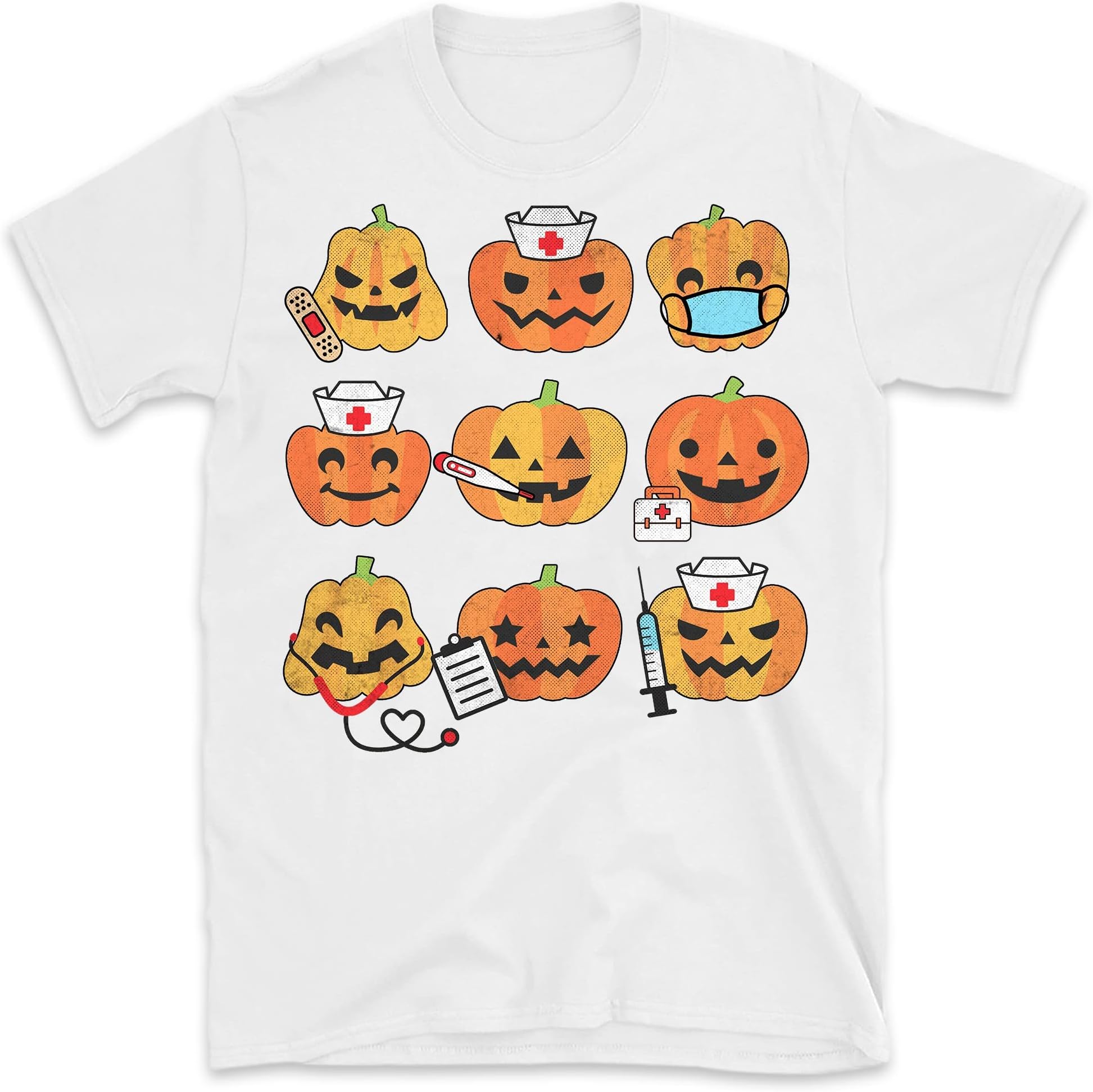 Funny Nurse Halloween Sweatshirt, Halloween Nursing Sweatshirt, Funny Pediatric Nurse Sweater, Pediatric Nurse Sweater Multicolored