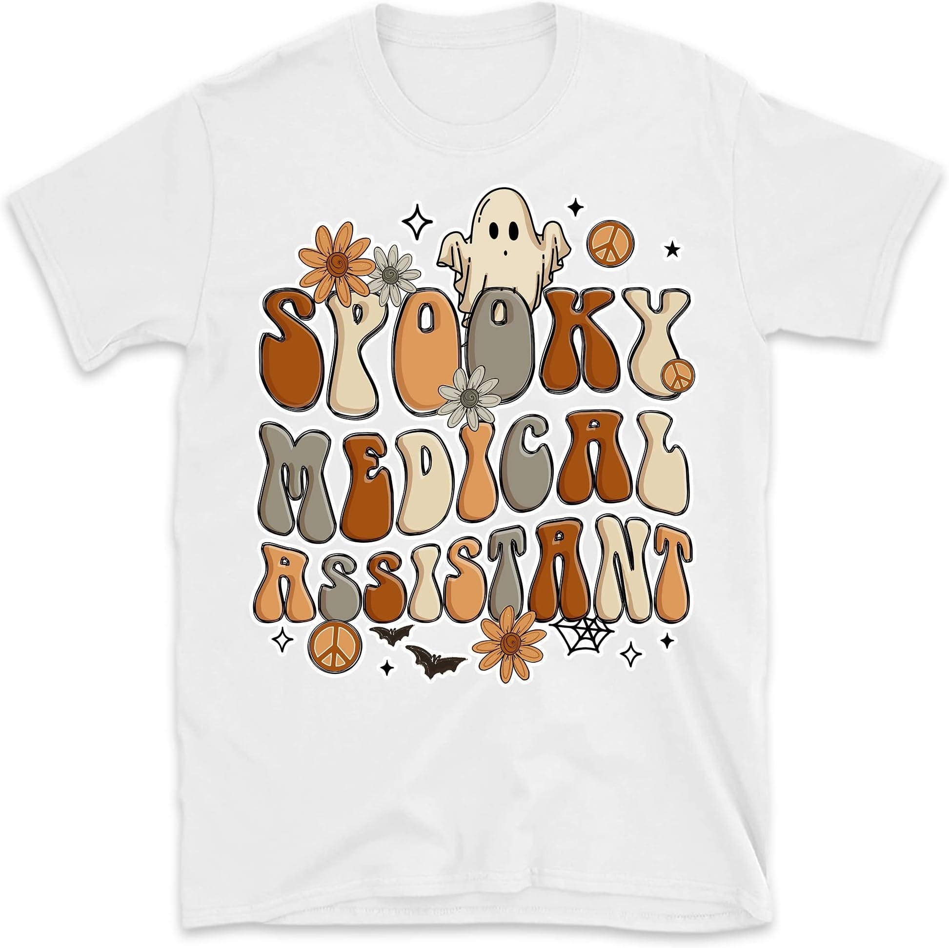 Personalized Halloween Nurse Custom Title Shirt, Nurse Life Shirt, CNA Life Shirt, LPN Nurse Spooky for Nurse Multicolored