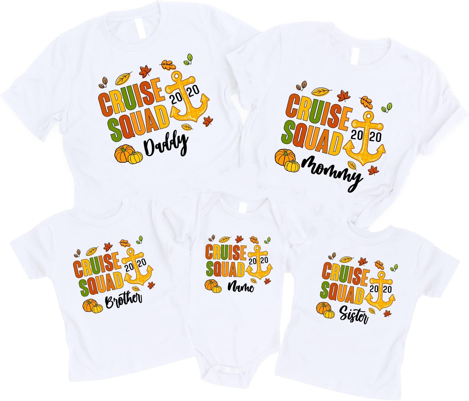 Personalized Thanksgiving Family Cruise 2022 Shirt, Matching Cruise Shirt, Fall Cruise Gift, Dad Mom Cruise Vacation, Thanksgiving Family Multicolored