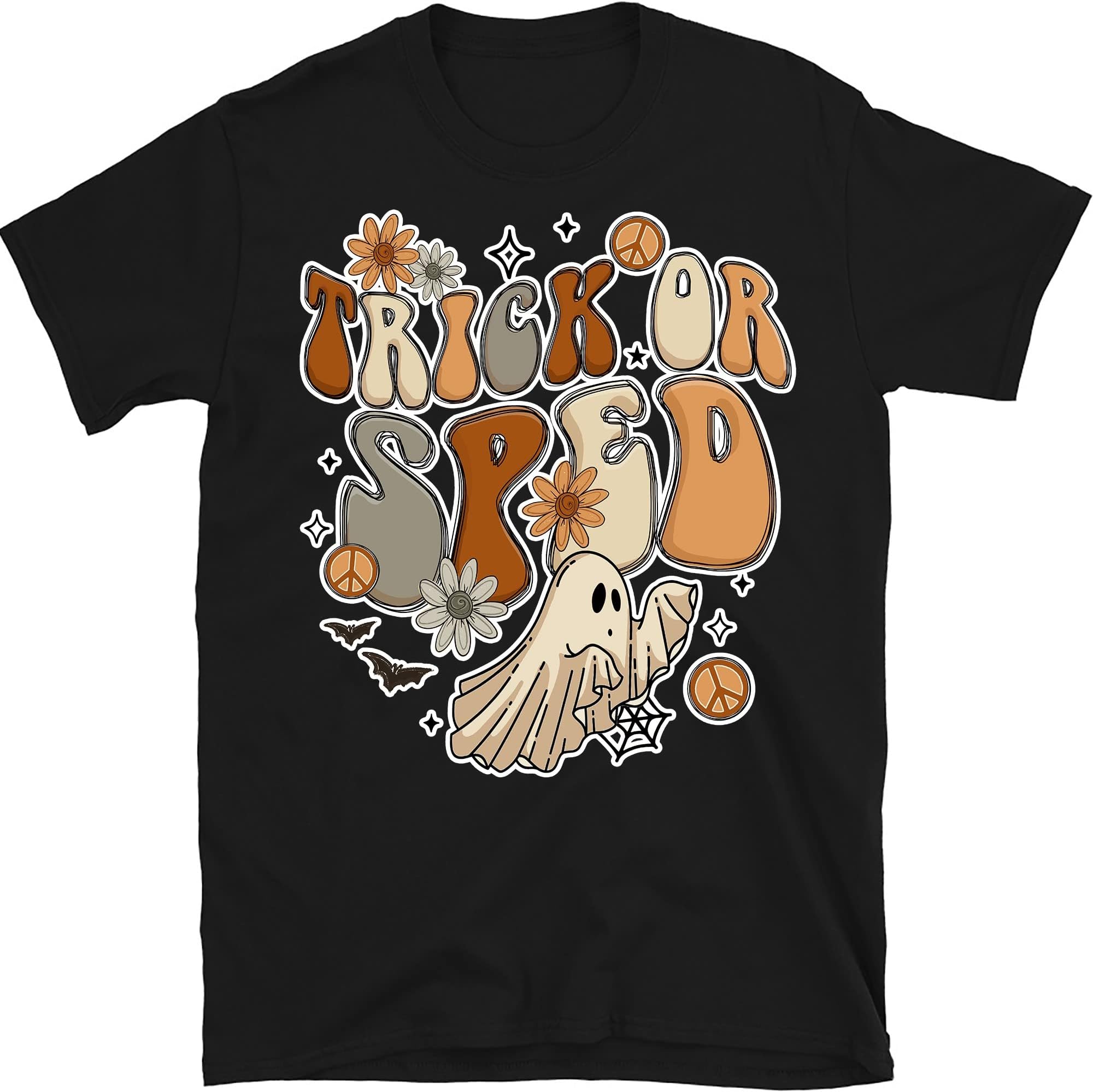 Spooky Sped Shirt, Special Education Teacher Shirt, Sped Teacher Shirt, Ecse Shirt, Inclusion Shirt, Neurodiversity, Halloween Special Education Gift Multicolored