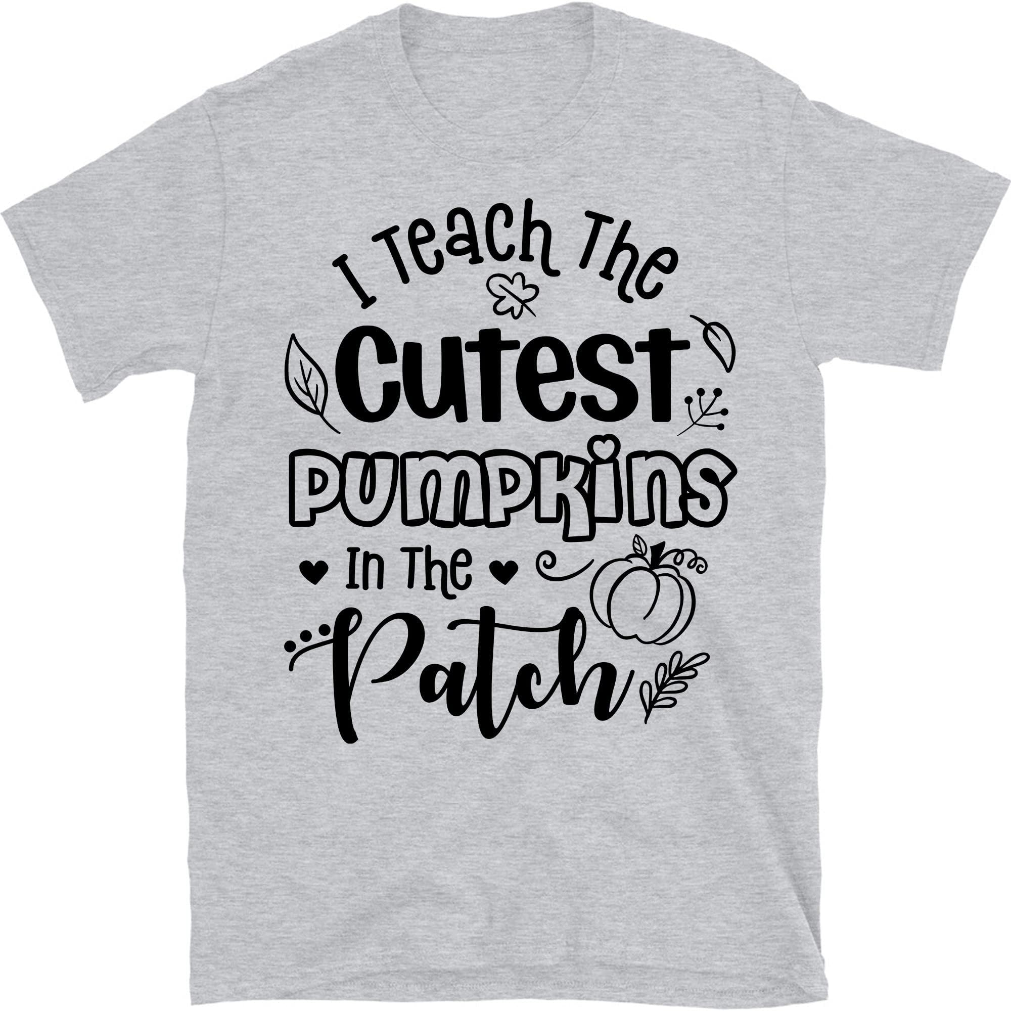 I Teach The Cutest Pumpkins in The Patch Shirt, Fall Teacher Shirts, Halloween Teacher Shirt, Pumpkin Teacher Shirt, Cute