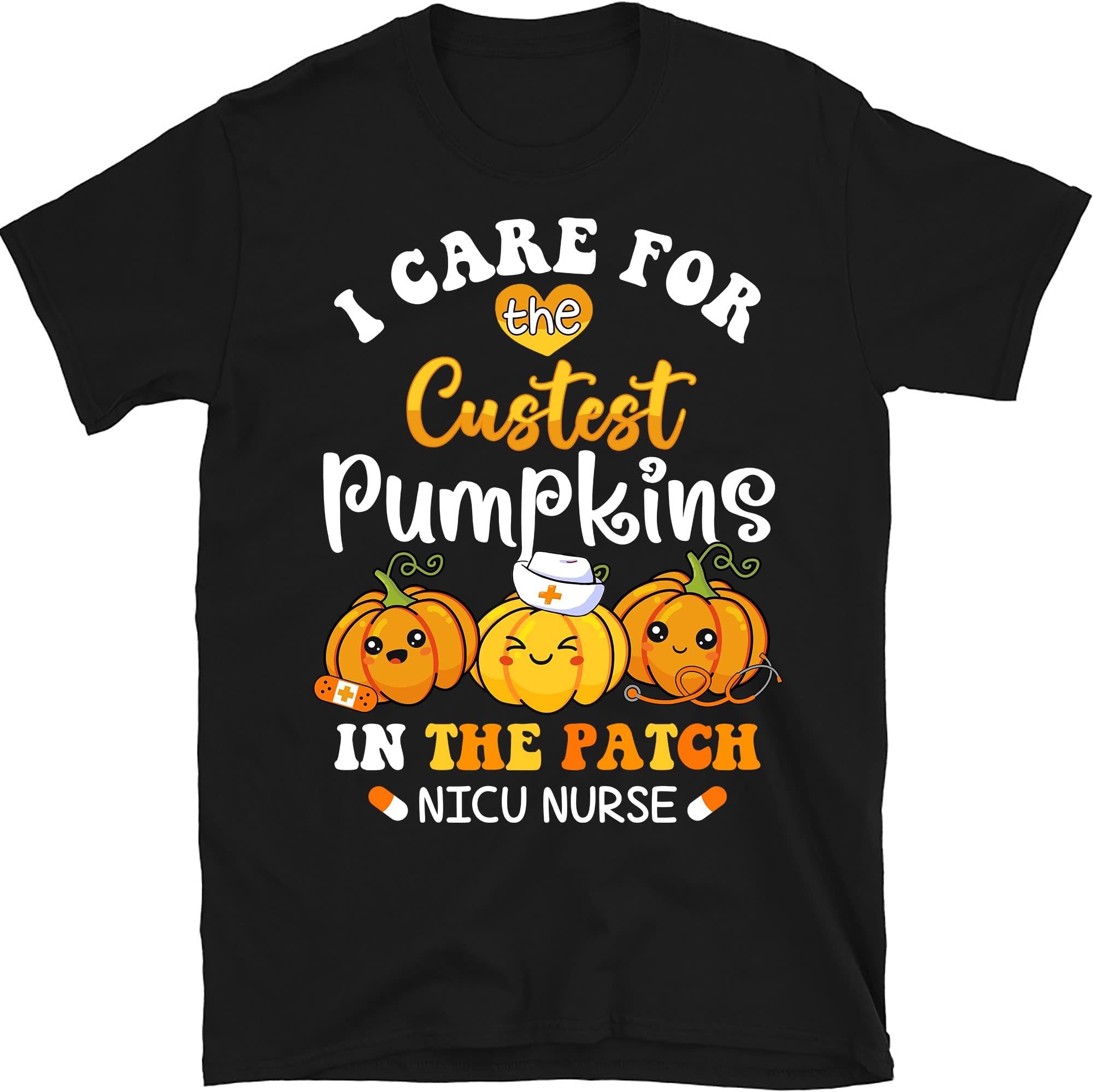 Nicu Nurse Halloween Shirt, Neonatal ICU Unit, Rn Tshirt, Spooky Fall Nurse Shirt, Nurse Gifts, Halloween Nursing, Hospital