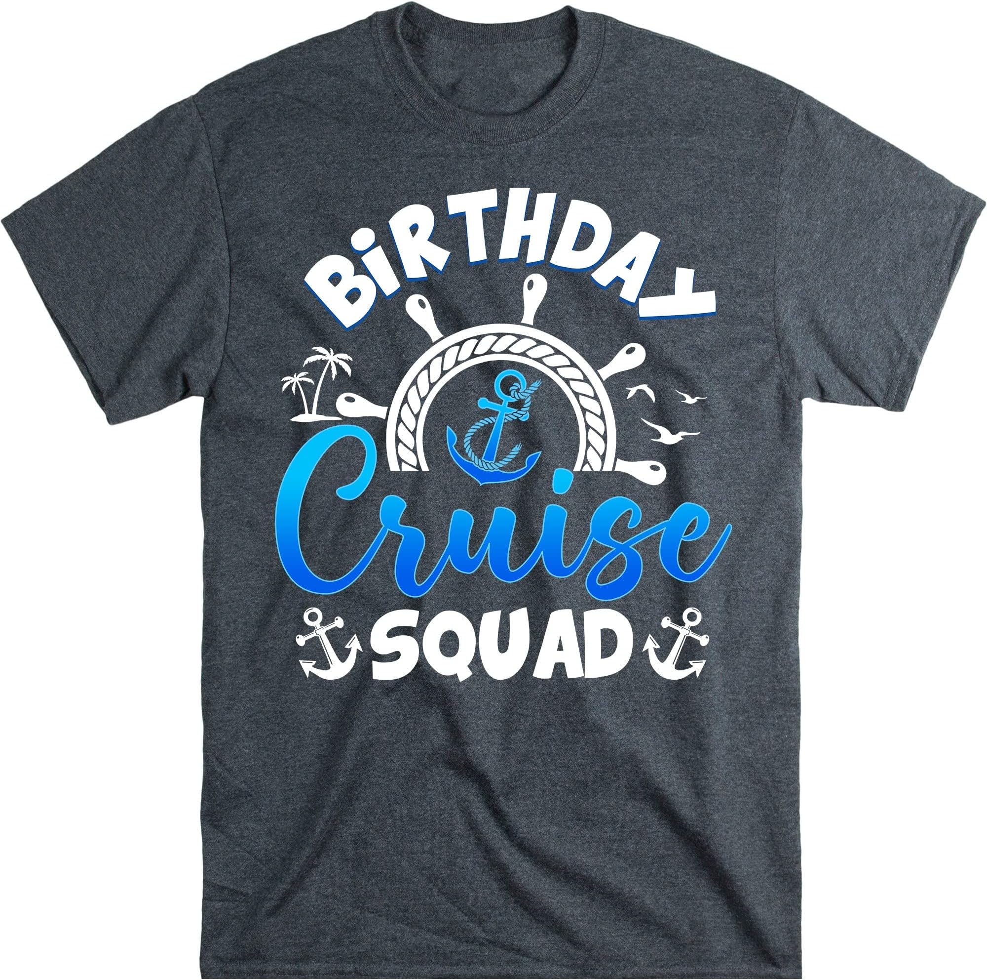 Birthday Cruise Squad Vacation Trip Group Couple Matching T-Shirt, Cruise Birthday Shirt, Cruise Shirt, Birthday Gift