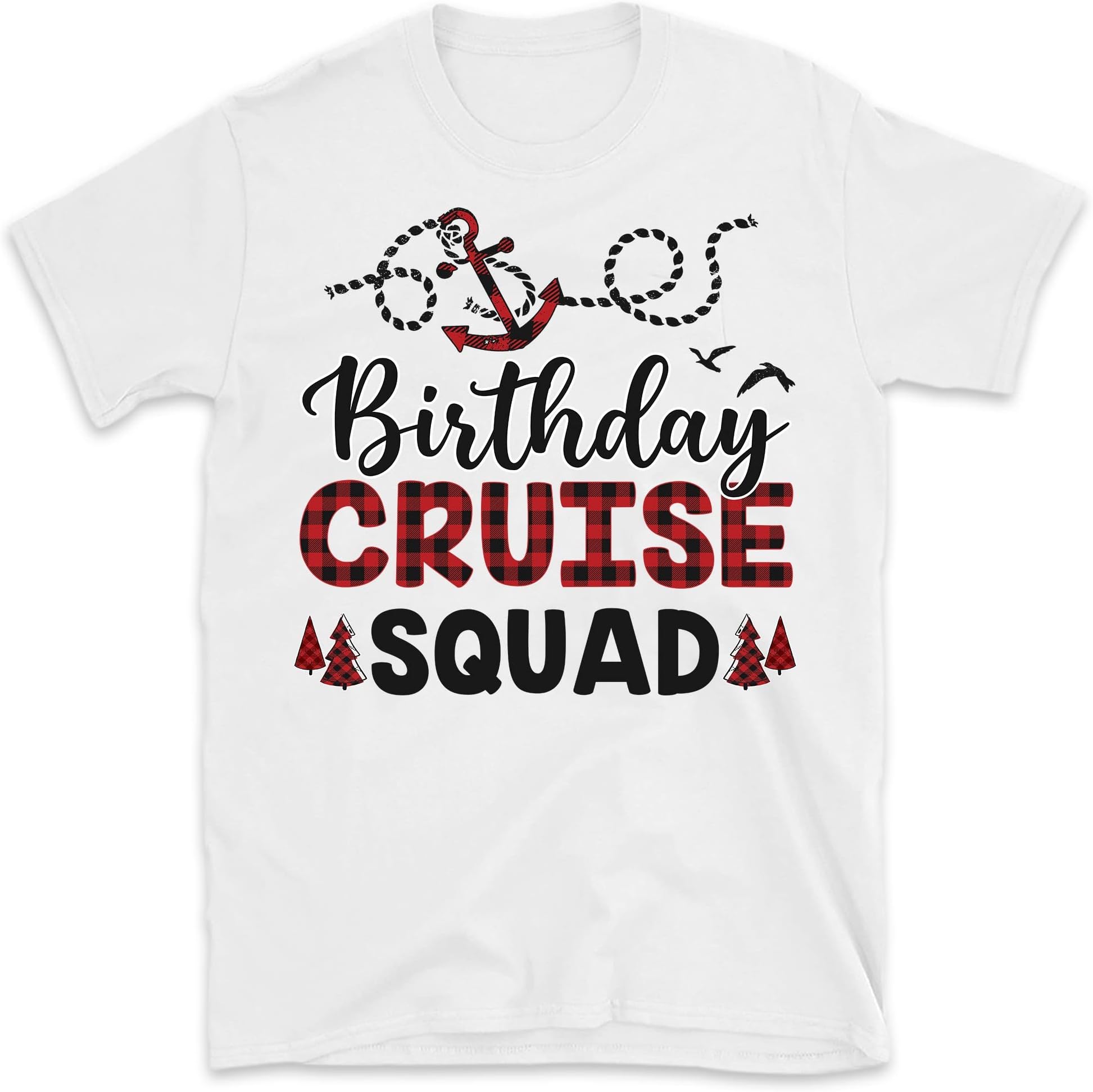 Birthday Christmas Cruise T-Shirt, Cruise Shirt, Cruise Time, Let Cruise Together Shirt, Christmas Cruise Gift Multicolored