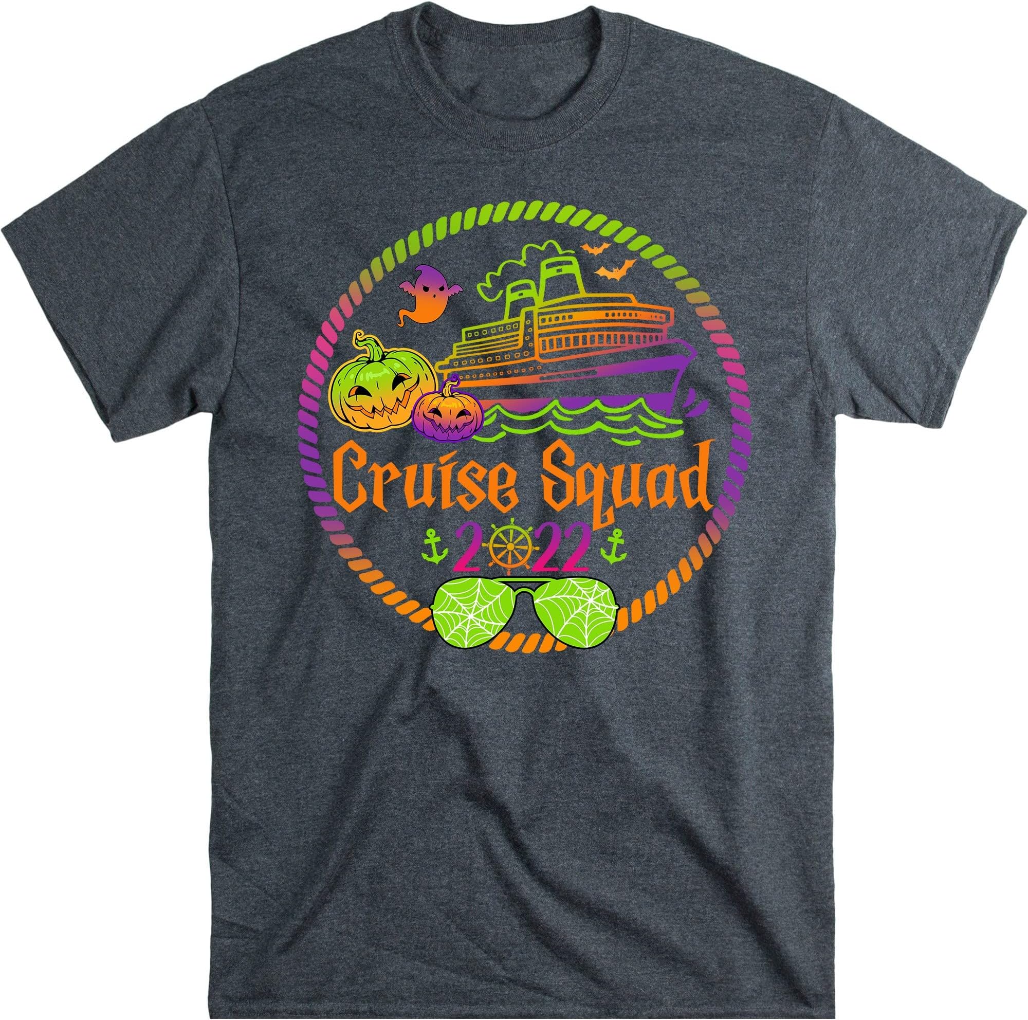 Custom Name Halloween Cruise Squad Family Shirts 2022 Halloween Cruise Shirt Matching Halloween Cruise Group Shirts
