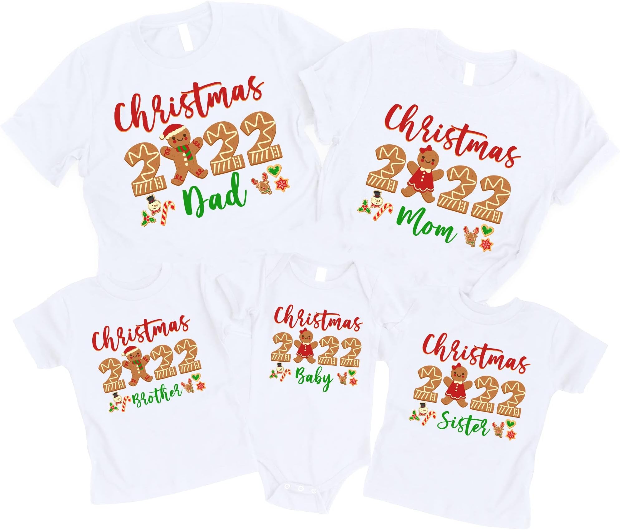 Gingerbread Shirt, Gingerbread Sweater, Couple Shirts, Matching Shirts, Funny Family Shirts, Funny Shirt, Christmas Shirt Multicolored