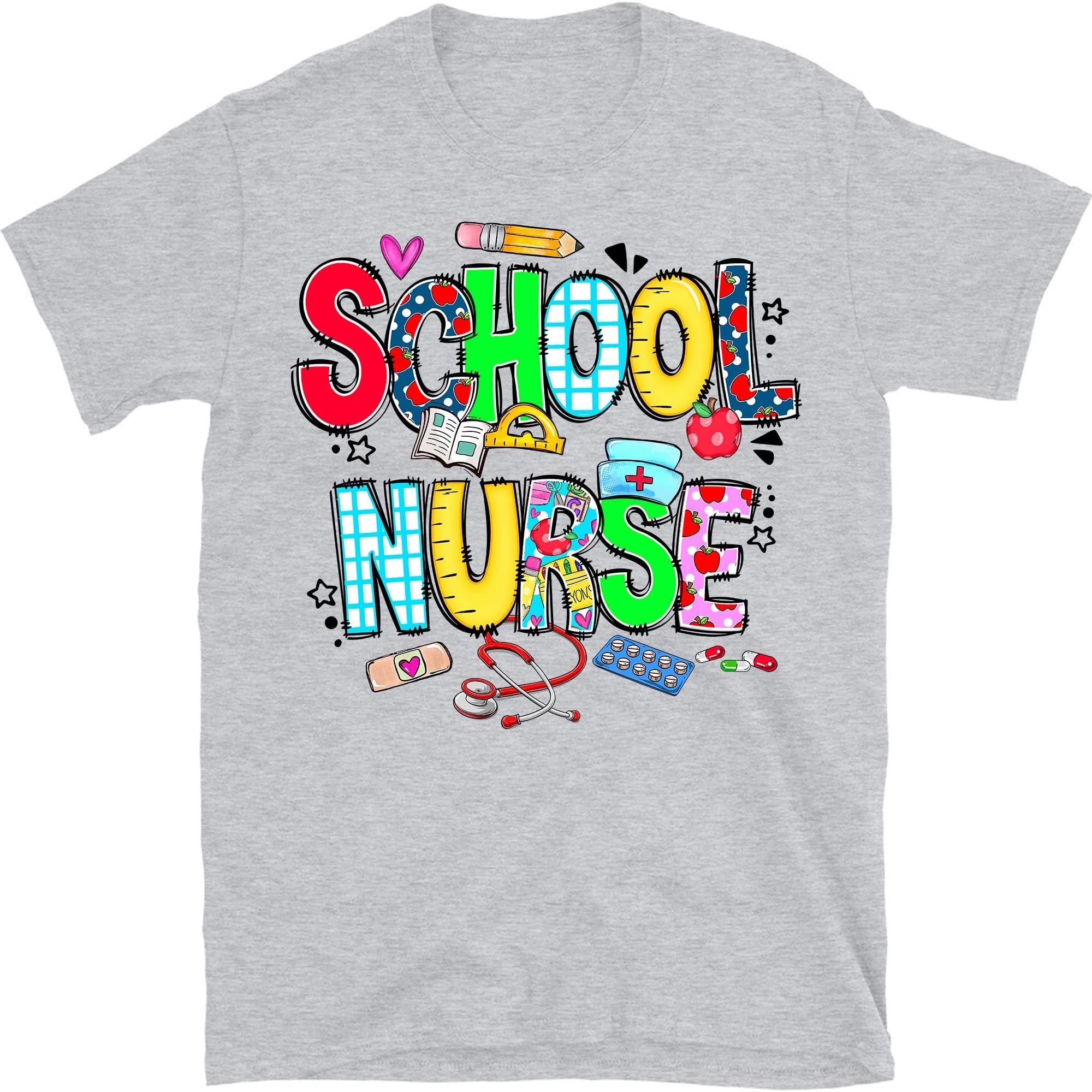 School Nurse Shirt School Nurse Gift Shirt, Nurse Gift Shirt, Nurse Week, Nurse Appreciation Shirt, Nursing School