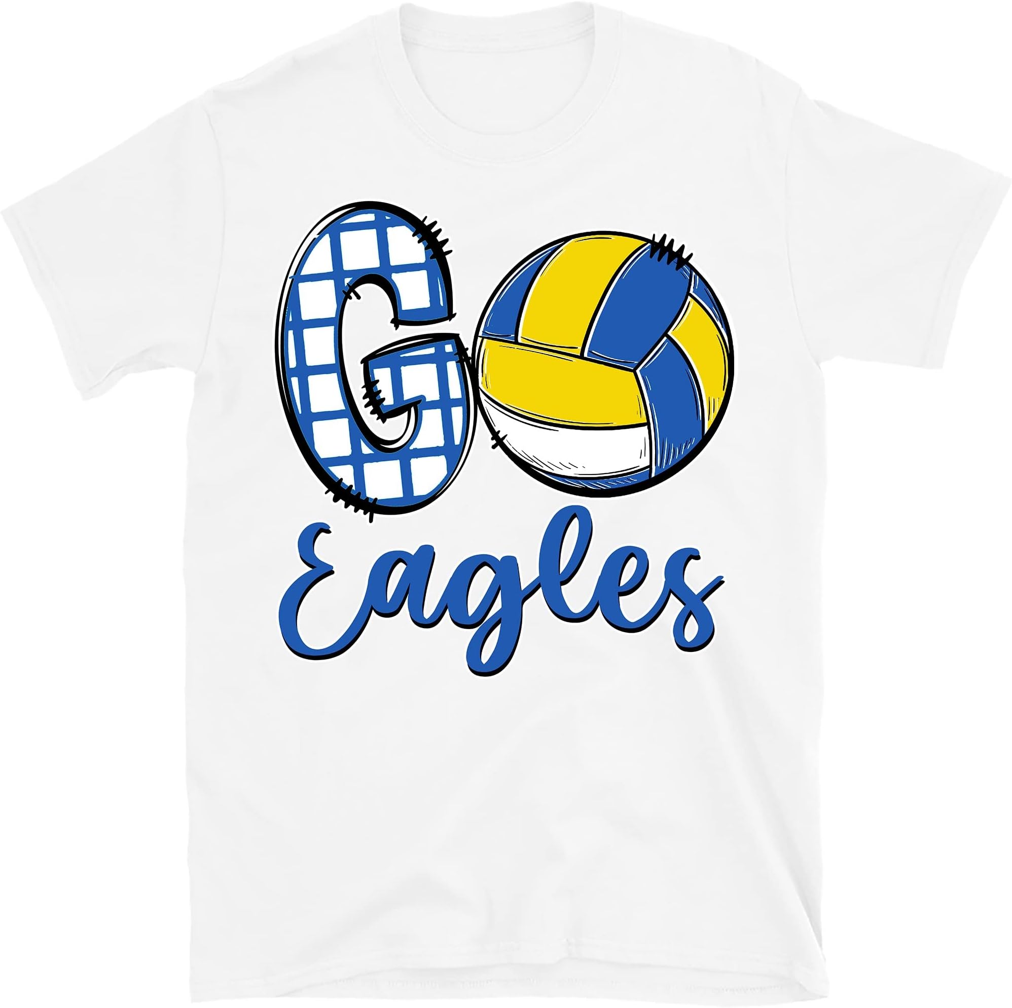 Go Custom Shirt, Go Shirt, Volleyball Team Fan Shirt, GO Volleyball Team tee, Volleyball Shirt, School Spirit Shirt