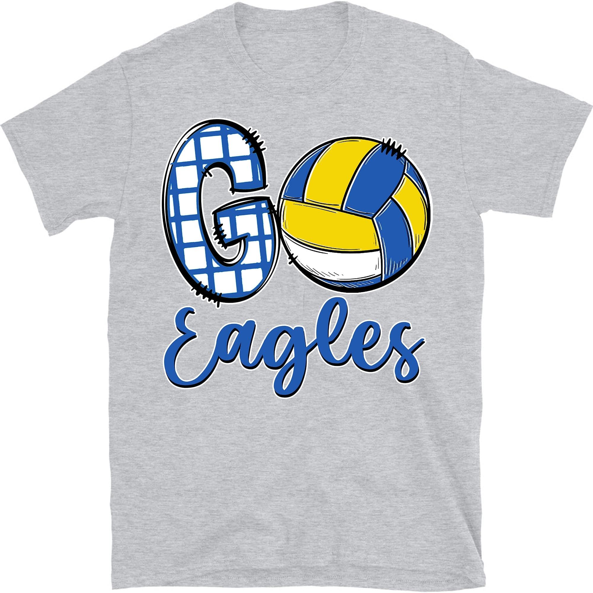 Go Custom Shirt, Go Shirt, Volleyball Team Fan Shirt, GO Volleyball Team tee, Volleyball Shirt, School Spirit Shirt