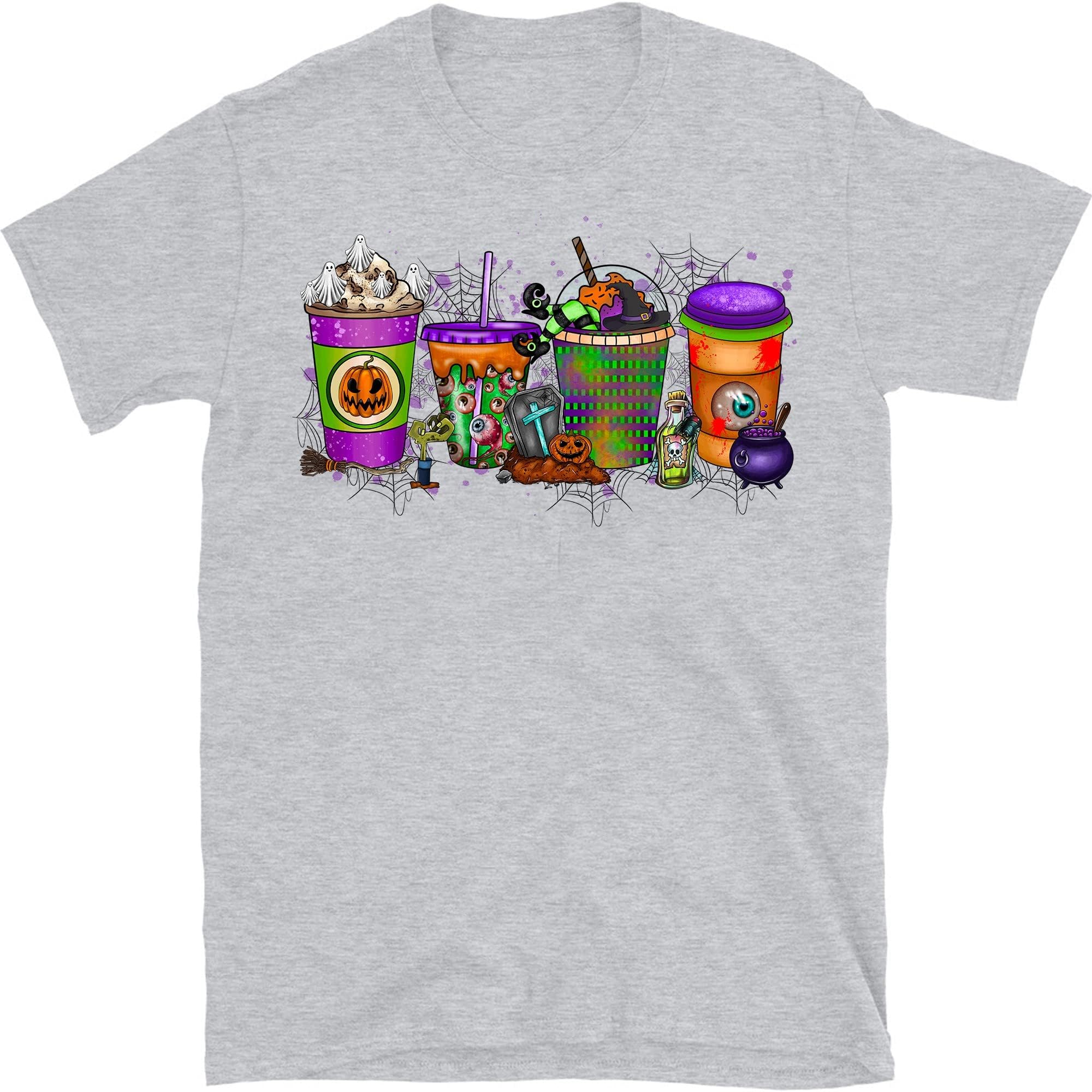 Fall Coffee Shirt, Cute Fall Sweatshirt, Coffee Lover tee Shirt, Pumpkin Spice Shirt, Thanksgiving Shirt, Halloween Latte