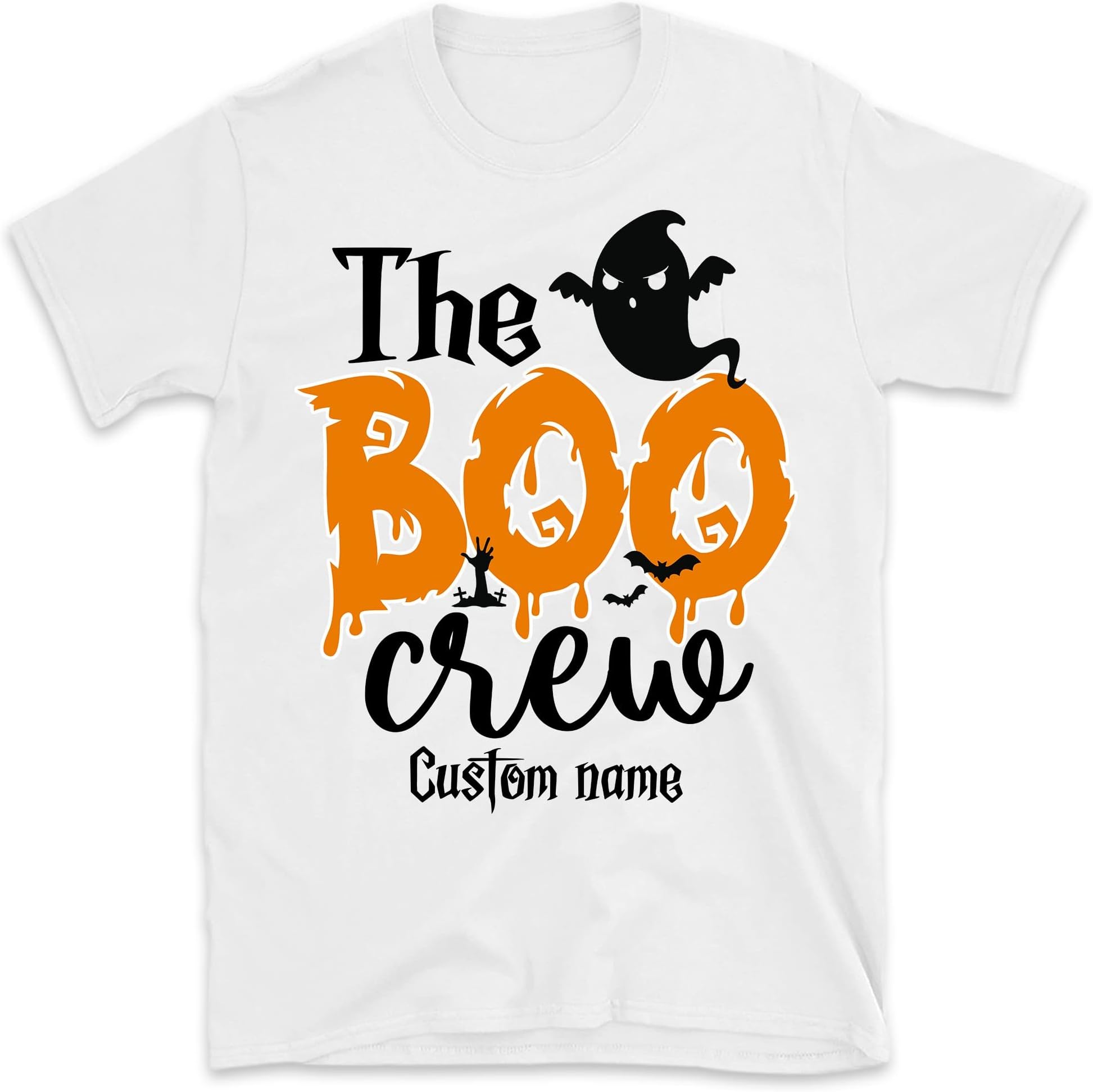 The Boo Crew Shirts, Custom Halloween Shirts, Family Matching Shirts, Ghost Shirt, Kids Halloween Shirts, Halloween Party Shirts