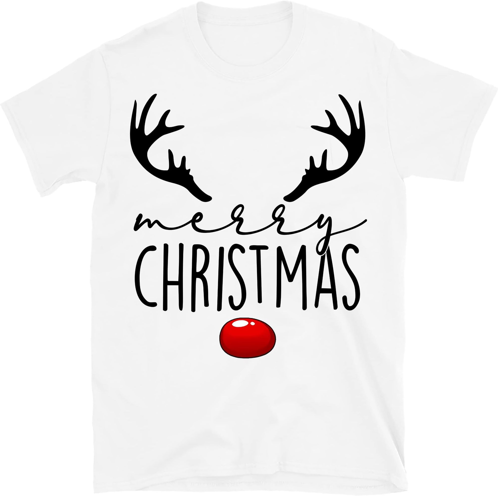 Merry Christmas Shirt, Christmas Family Shirt, Christmas Matching Shirt, Holiday Shirt, Shirt – White/4X-Large