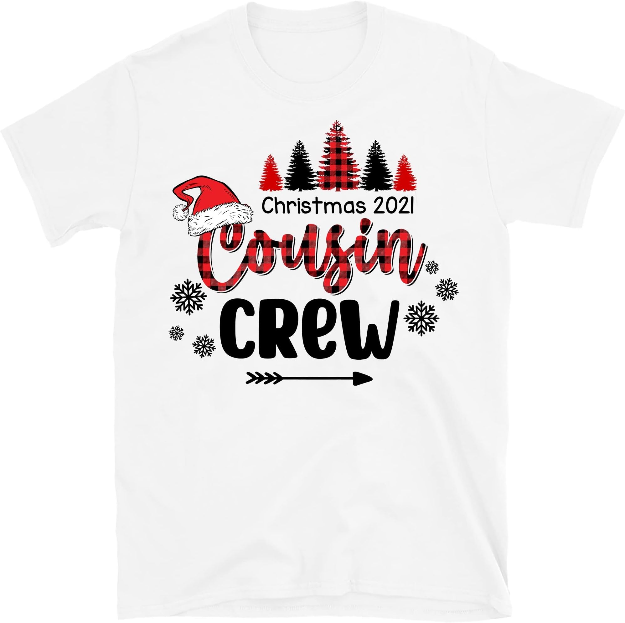 Cousin Christmas Shirts, Christmas Cousin Crew Shirt, Matching Cousin Shirts for Christmas – White/4X-Large
