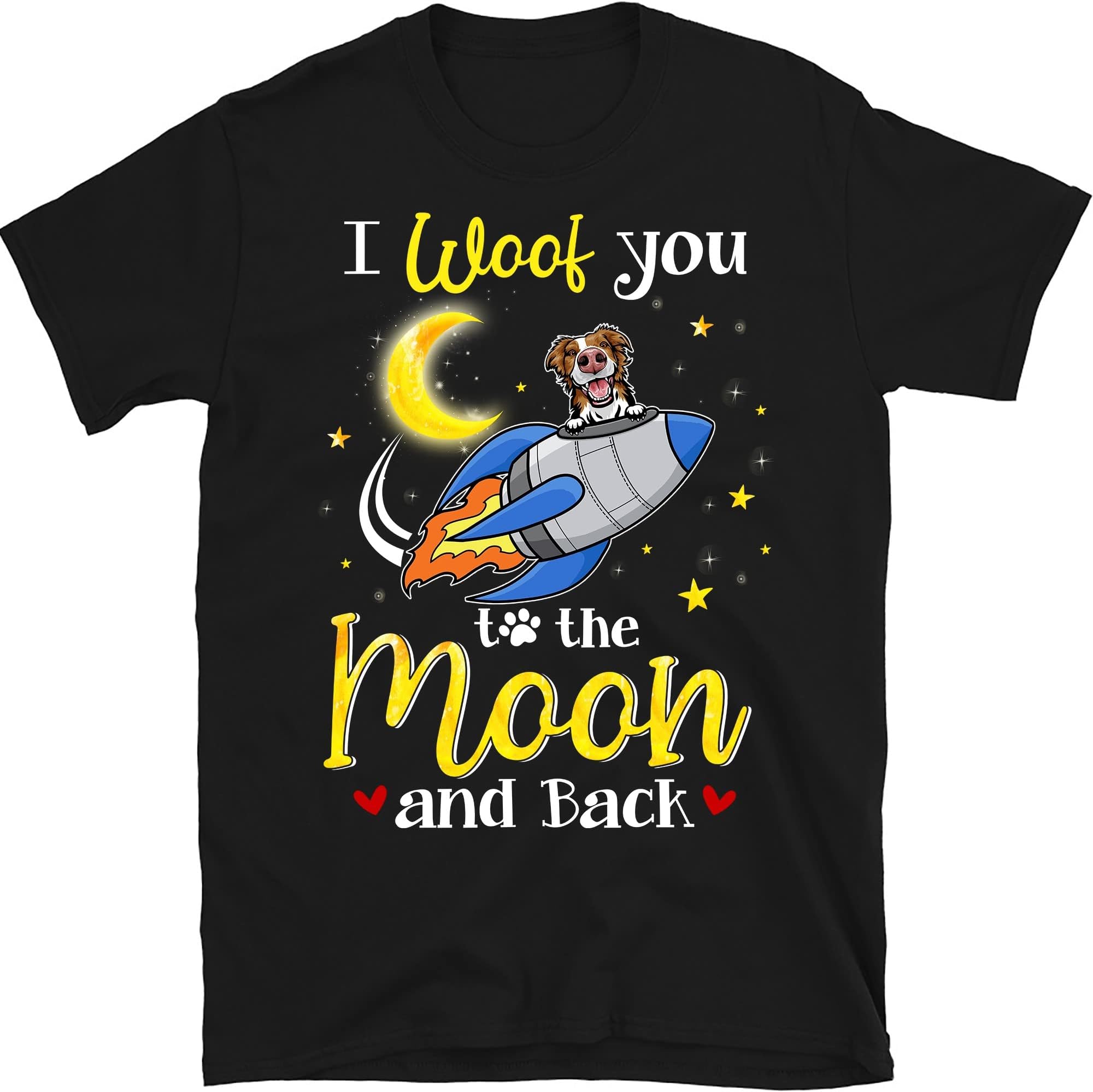 Personalized Dog Mom Shirt, Funny Dog Gifts, Personalized Custom Dog Lovers Shirt, Custom Gift for Dog T-Shirt