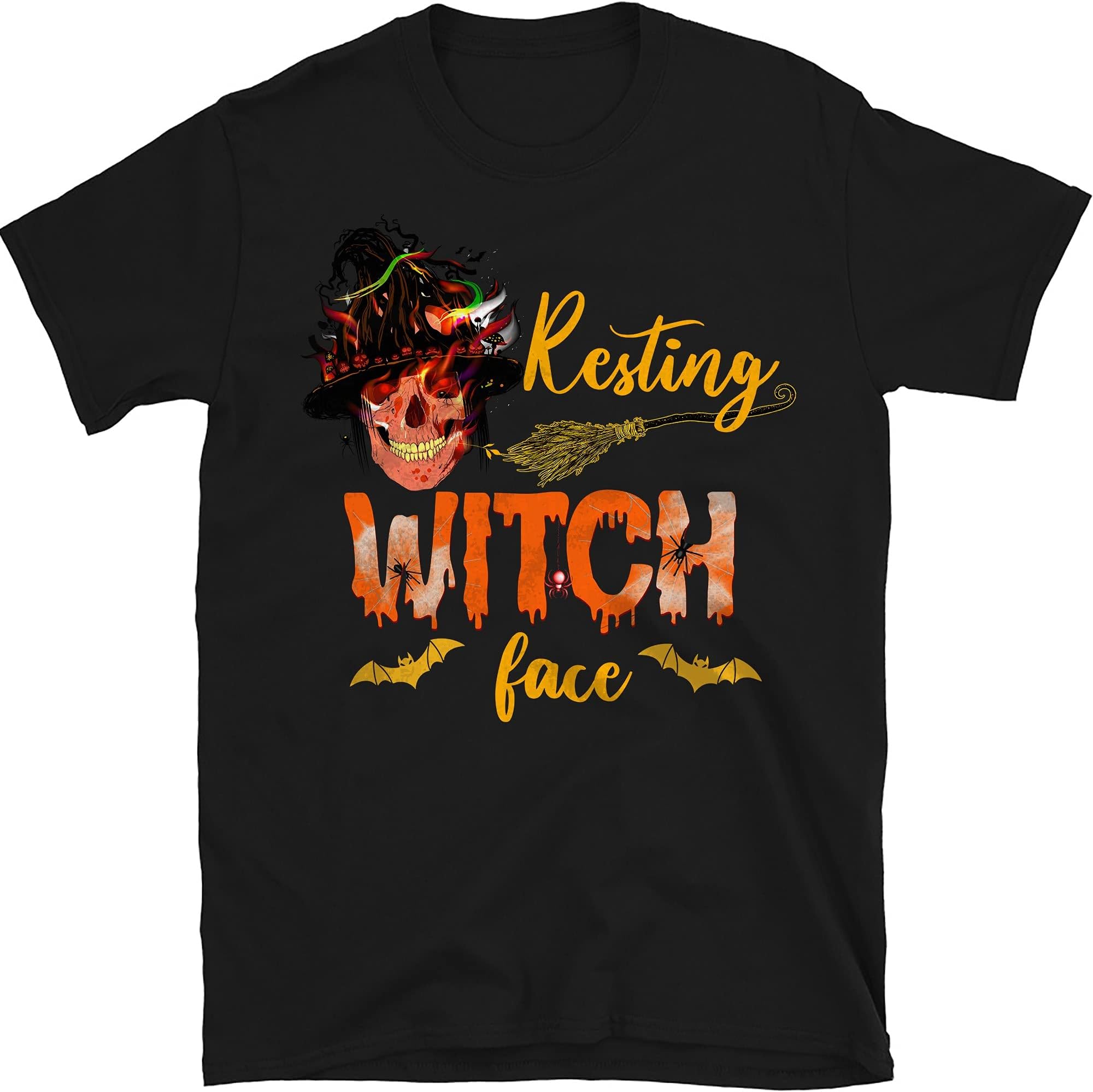 Resting Witch Face Shirt Halloween- Funny Witch Halloween Costume Gift Shirt