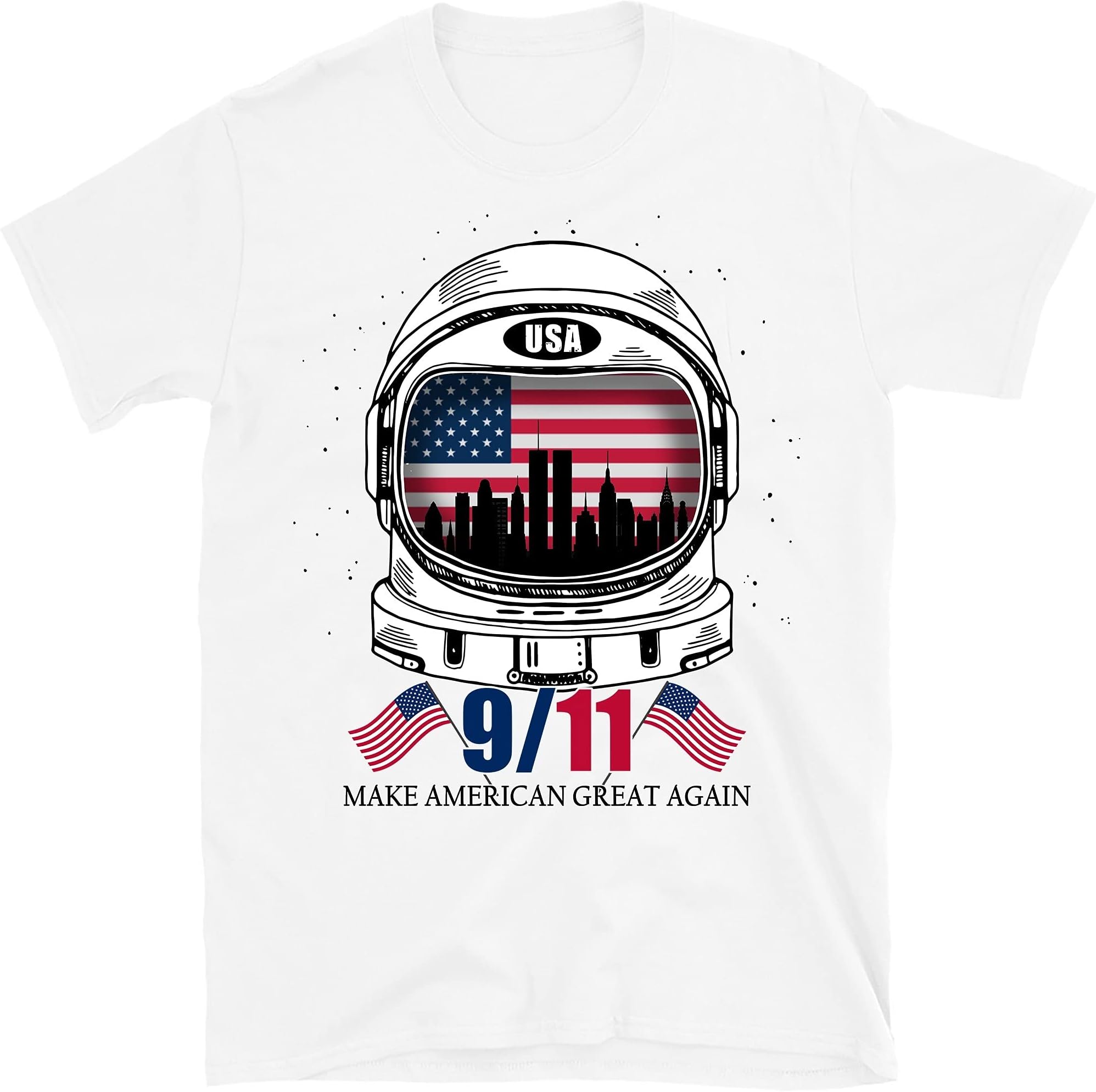 Patriot Day Make American Great Again Shirt, 20th Years Patriot Day, Shirt for Anniversary – White/3X-Large