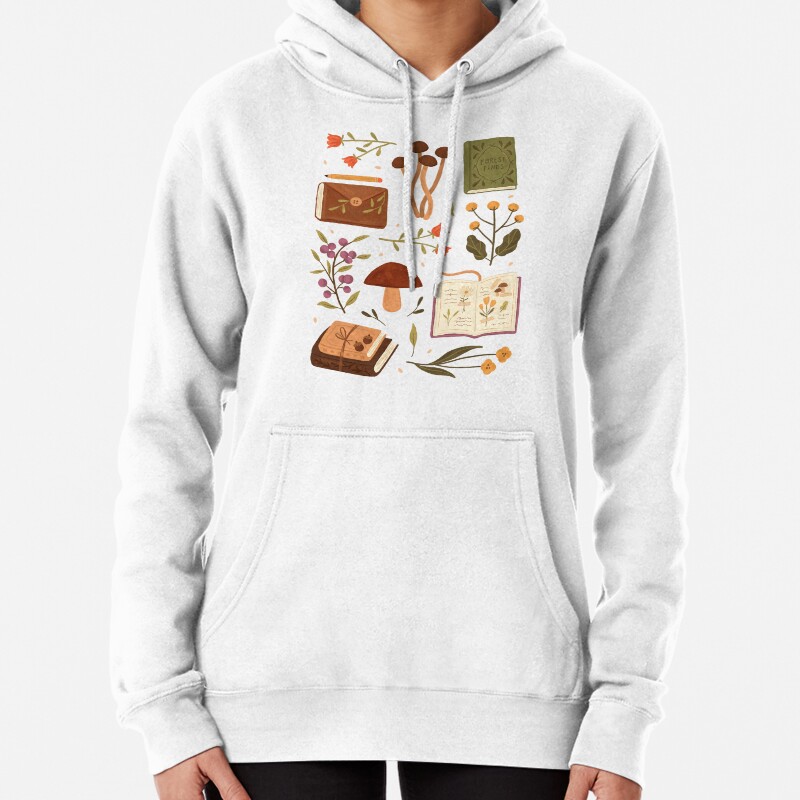 Bookish Forest Pullover Hoodie