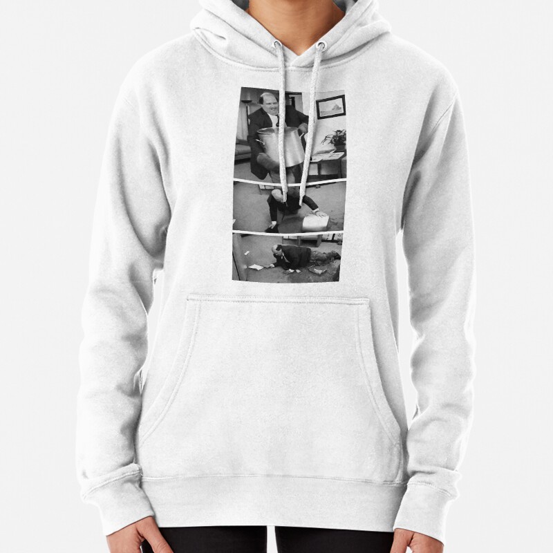 Kevins Chili B and W Sequence Pullover Hoodie