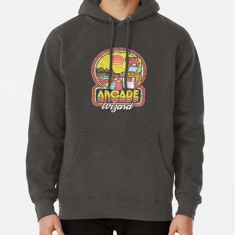 Arcade Wizard Pullover Hoodie