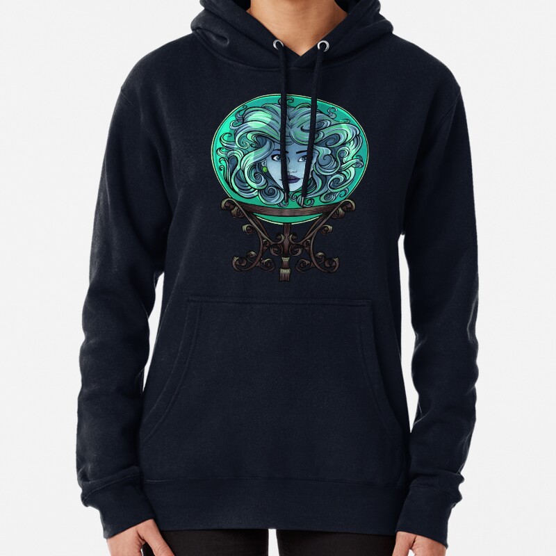 Madame Leota, no background Pullover Hoodie