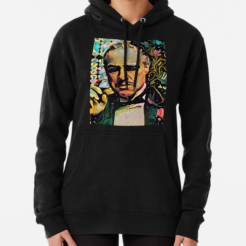 Abstract of Godfather Pullover Hoodie