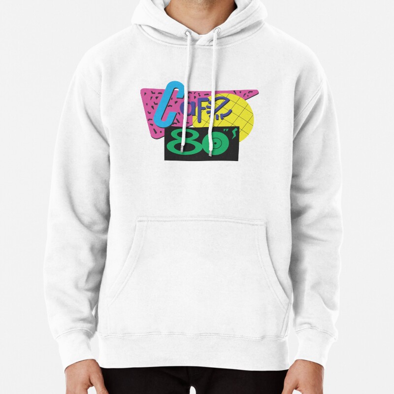 Back To The Cafe 80s Pullover Hoodie