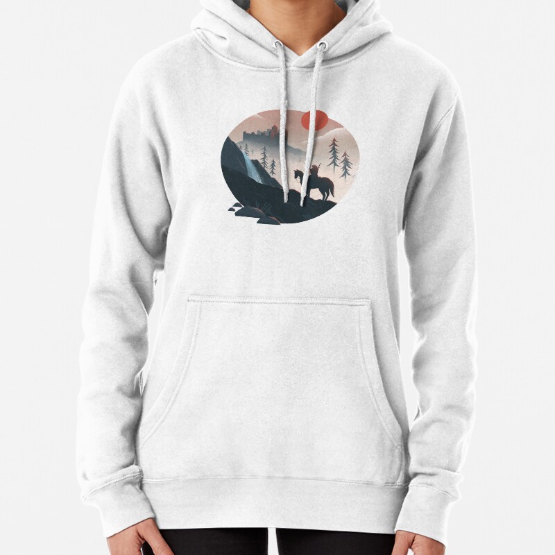 Geralt on the Ride Pullover Hoodie