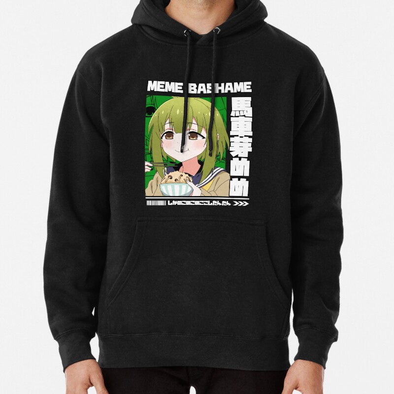 Meme Bashame Feasting Pullover Hoodie