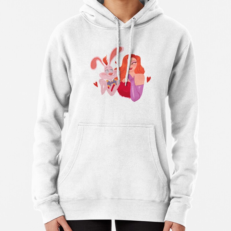 Jessica And Roger  Pullover Hoodie