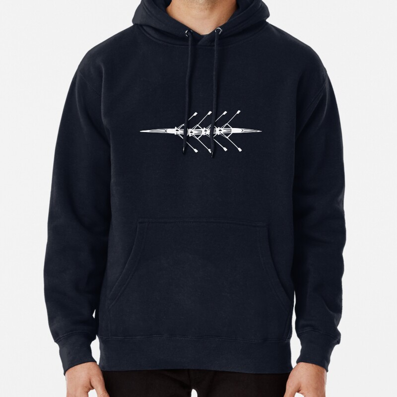 Rowing, rowing boat Pullover Hoodie