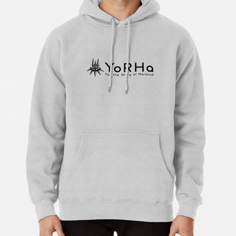 YoRHa - Black Pullover Hoodie
