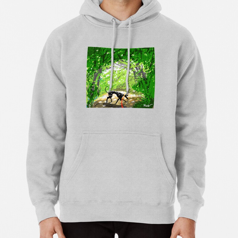 Woodland Shade Hound Pullover Hoodie