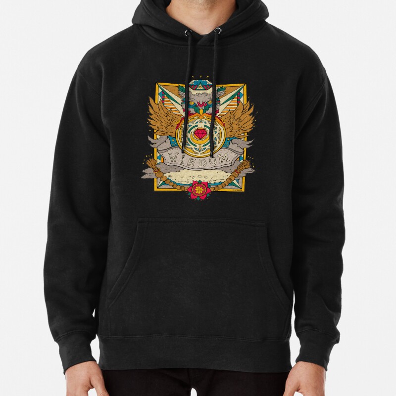 Wisdom of the Owl Pullover Hoodie