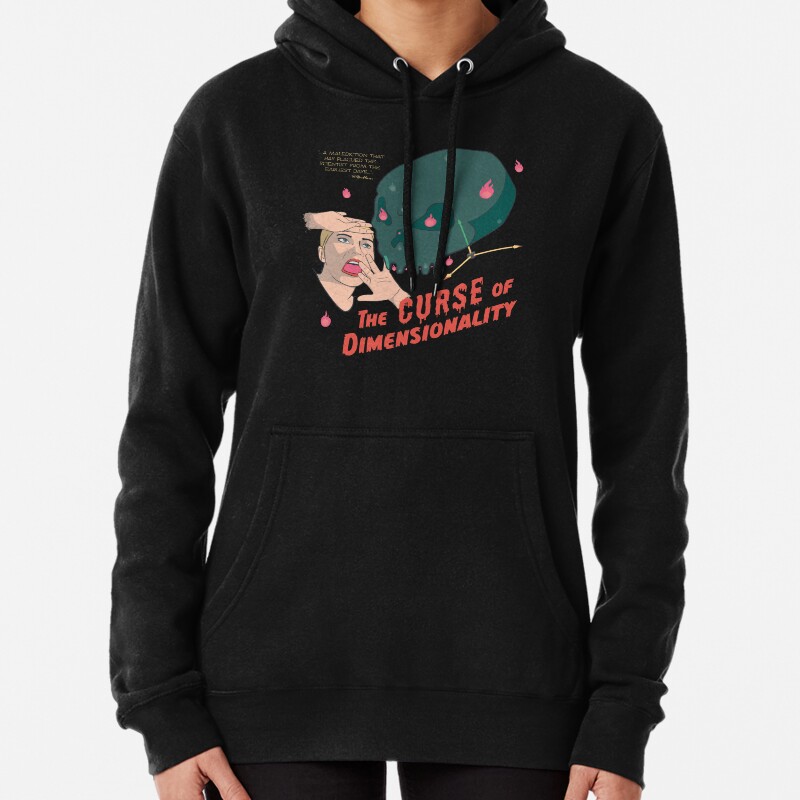 The Curse of Dimensionality Pullover Hoodie
