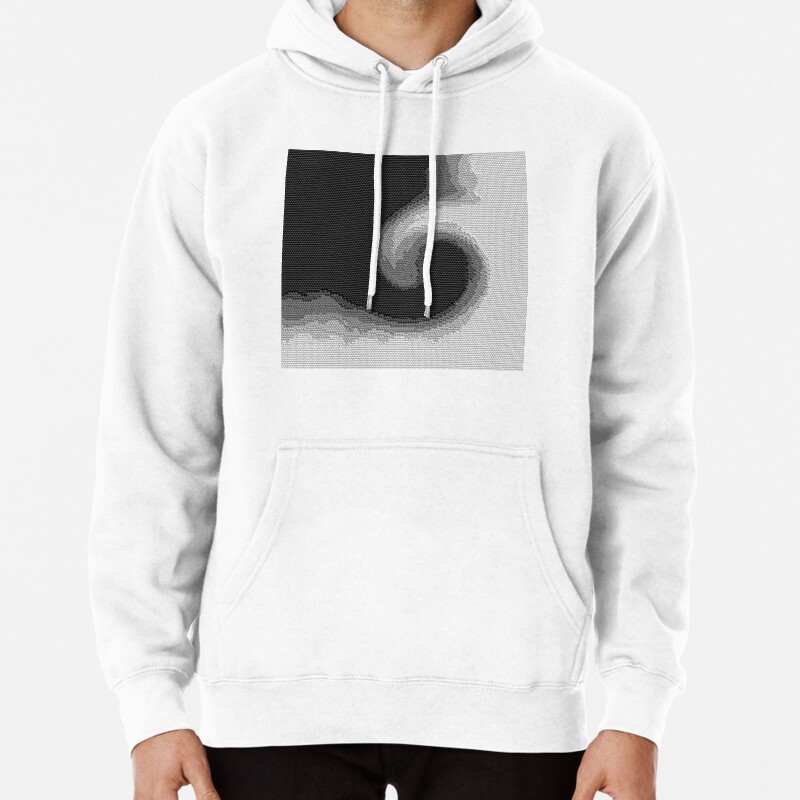 Curl Stack Pullover Hoodie
