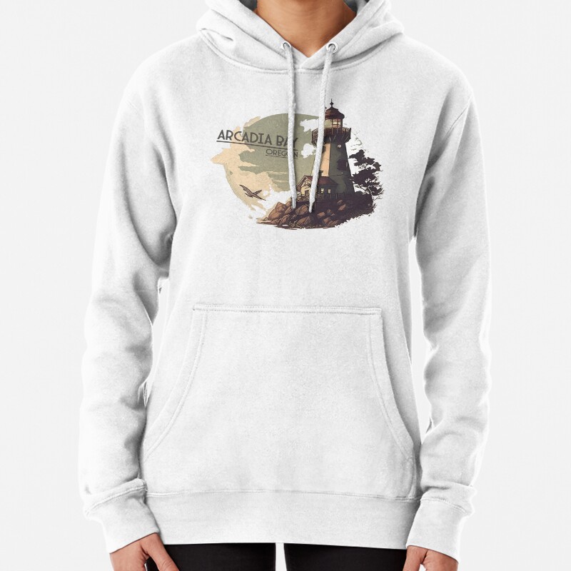 Arcadia Bay Oregon Pullover Hoodie