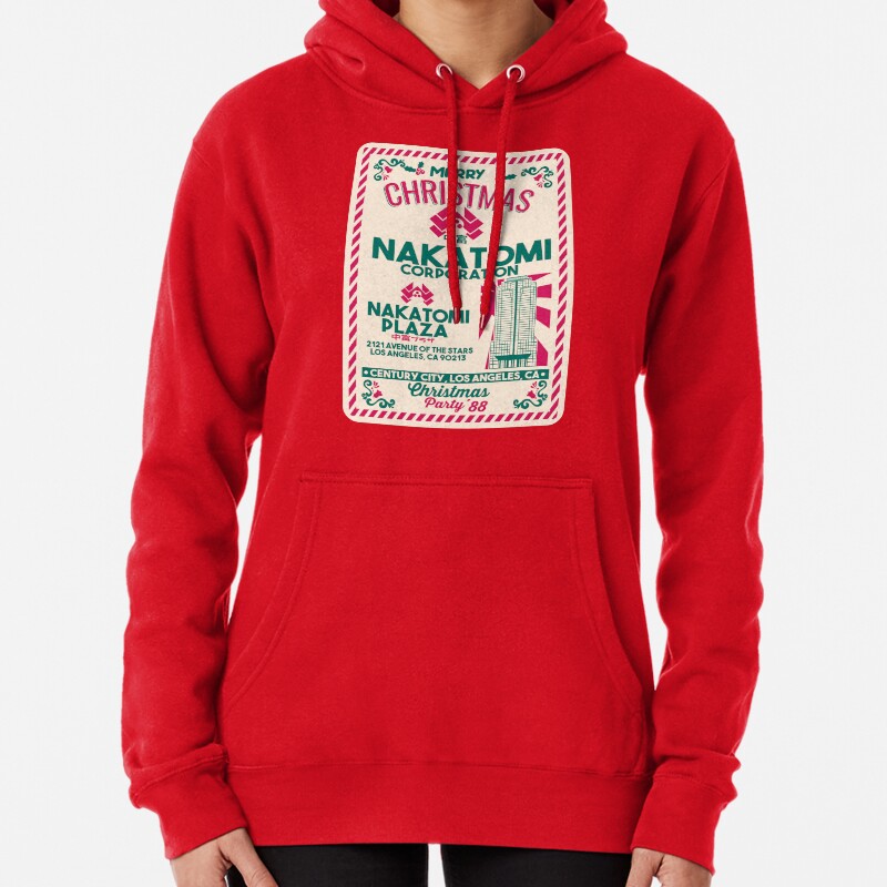 Nakatomi Xmas Party 88 Pullover Hoodie
