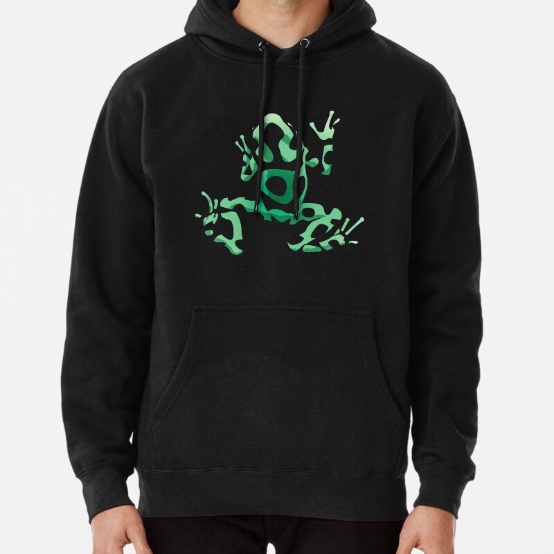 A Beautiful Death THE GREEN GHOST Pullover Hoodie