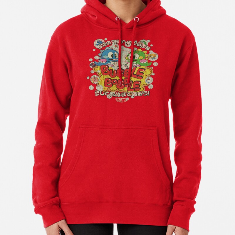 Bubble Bobble 1986 Pullover Hoodie