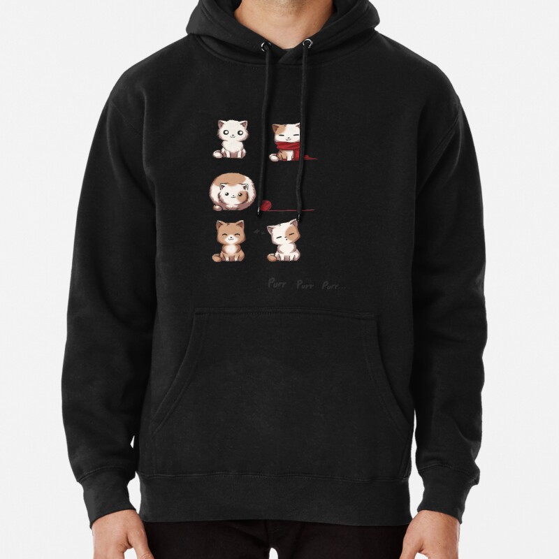 Soft Kitty Pullover Hoodie