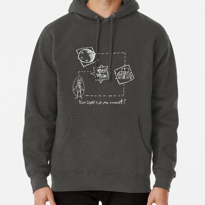 Blue cadet-3 do you connect Pullover Hoodie
