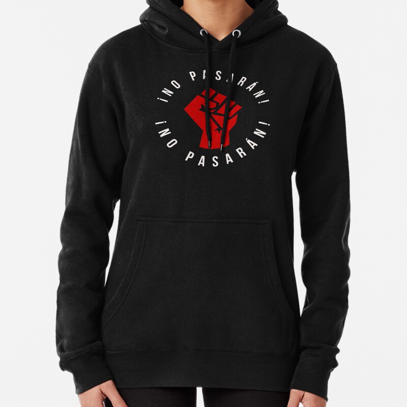 No Pasaran Pullover Hoodie